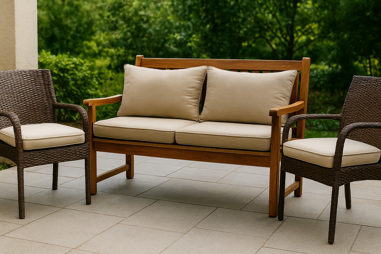 Изготовление и пошив сидушек для уличной мебели Изготовление и пошив сидушек для уличной мебели